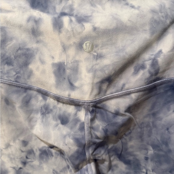 Lululemon Align Crop 21" in Diamond Dye Iced Iris Size 8 - Picture 5 of 11